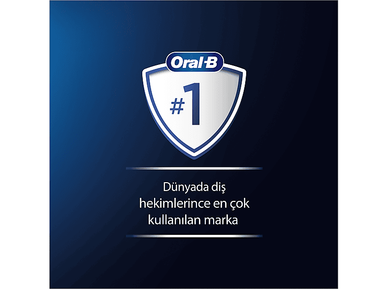 ORAL B Pro 1 Series 1 İkili Paket Siyah ve Mavi Şarjlı Diş Fırçaları_5