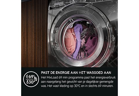 AEG Wasmachine voorlader ProSteam UniversalDose Serie 7000 A (LR75U96B)