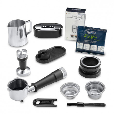 Dwie pralki w nowoczesnym pomieszczeniu. Tekst podkreśla oszczędność energii i funkcje EcoLine.