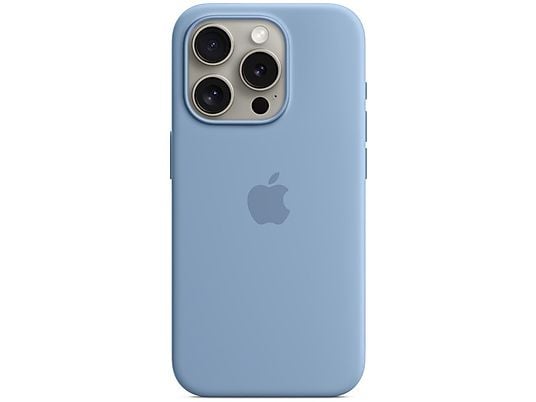 Silikonowe etui z MagSafe APPLE do iPhone 15 Pro Zimowy błękit MT1L3ZM/A