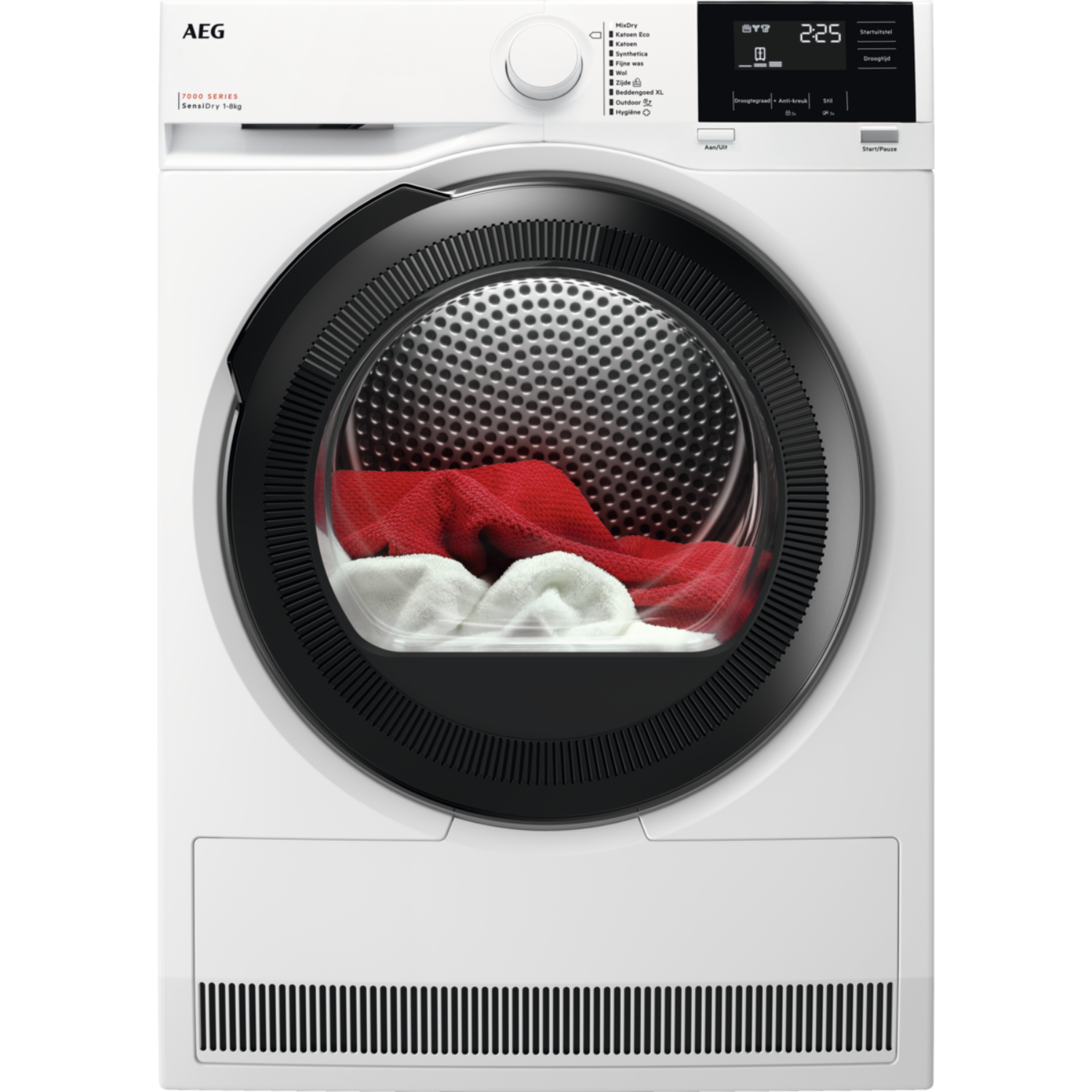AEG Tr738at4b Sensidry - Warmtepompdroger 8 Kg 67 Db Energielabel C