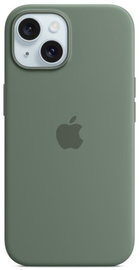 Silikonowe etui z MagSafe APPLE do iPhone 15 Cyprysowy MT0X3ZM/A