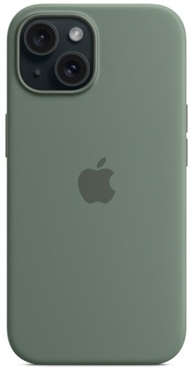 Silikonowe etui z MagSafe APPLE do iPhone 15 Cyprysowy MT0X3ZM/A