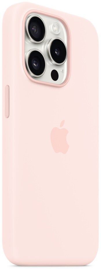 Silikonowe etui z MagSafe APPLE do iPhone 15 Pro Jasnoróżowy MT1F3ZM/A