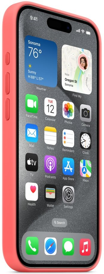 Silikonowe etui z MagSafe APPLE do iPhone 15 Pro Guawa MT1G3ZM/A