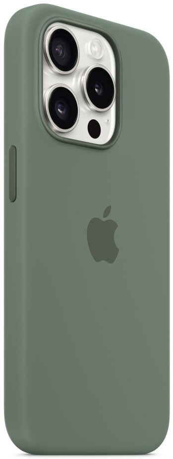 Silikonowe etui z MagSafe APPLE do iPhone 15 Pro Cyprysowy MT1J3ZM/A