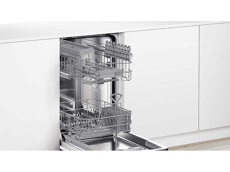 Bosch SPV2HKX42E Serie 2 Geschirrspüler (vollintegrierbar, Besteckkorb, 448 mm breit, 46 dB(A), E, Verzinkt) — Foto 5 von 5