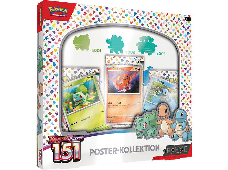 THE POKEMON COMPANY INT. 45557 Pokémon KP03.5 Poster Box- 151  Sammelkarten
