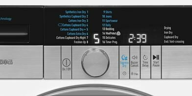 Suszarka GRUNDIG GTN38267GC