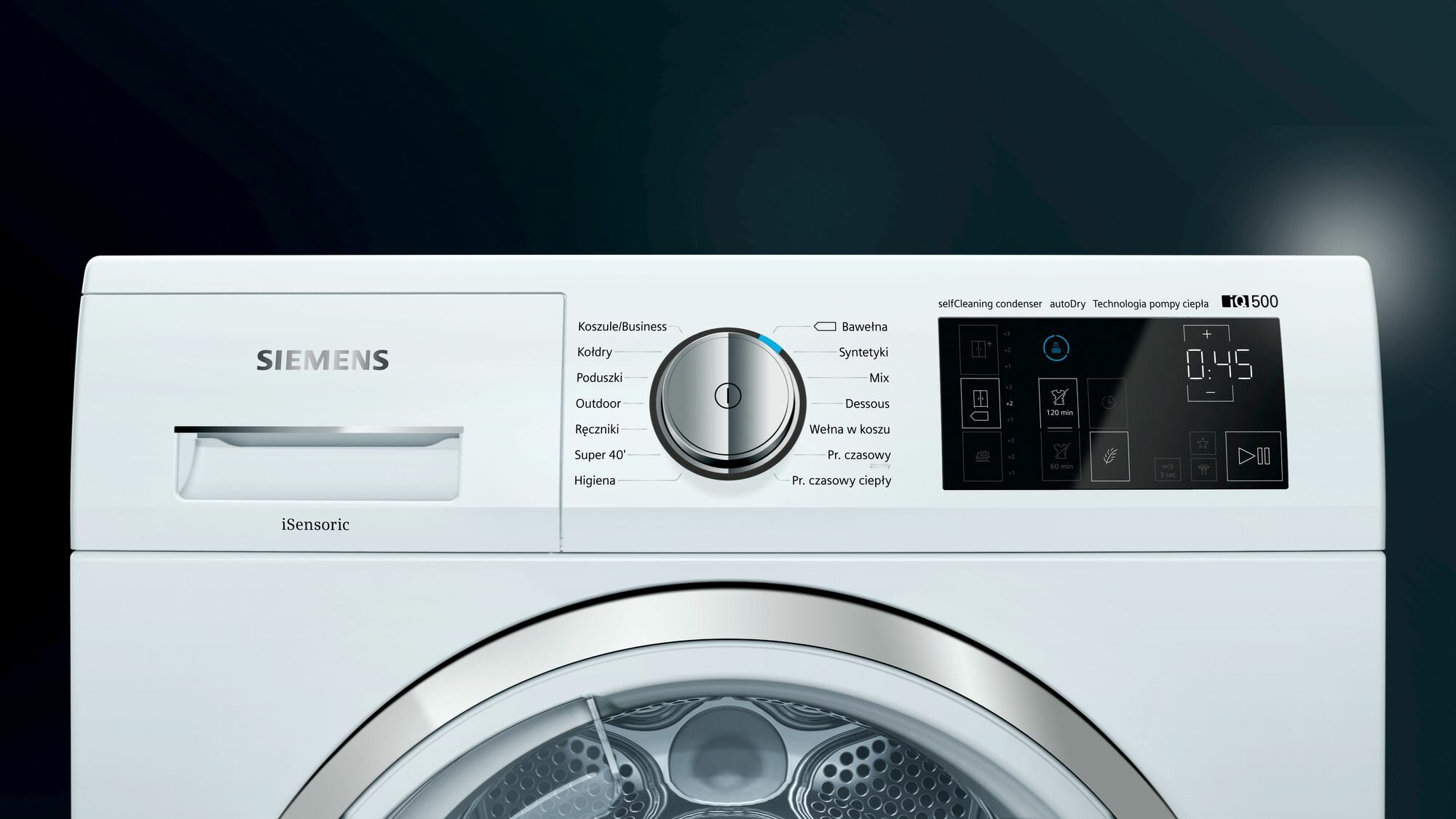 Suszarka SIEMENS WT7U46EPL iQ500