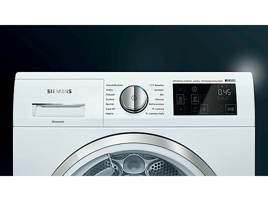 Suszarka SIEMENS WT7U46EPL iQ500