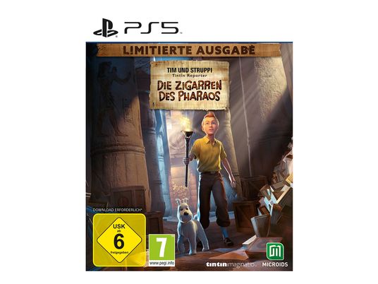 Tim und Struppi: Die Zigarren des Pharaos - Limited Edition - PlayStation 5 - Tedesco