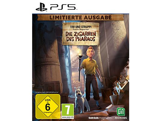 Tim und Struppi: Die Zigarren des Pharaos - Limited Edition - PlayStation 5 - Deutsch