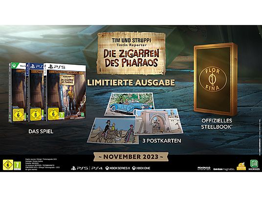 Tim und Struppi: Die Zigarren des Pharaos - Limited Edition - PlayStation 5 - Deutsch