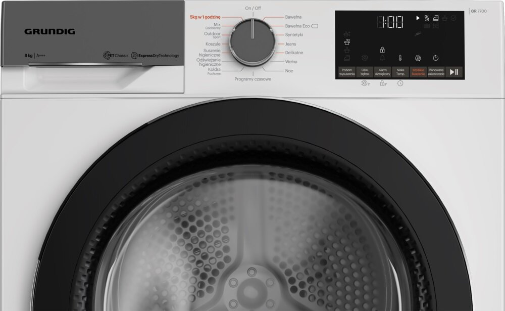 Suszarka GRUNDIG GT76824FWGP