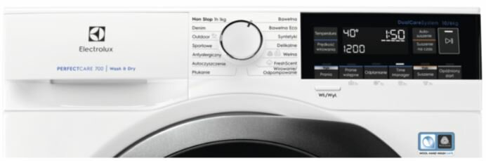 Pralko-suszarka ELECTROLUX EW7W369SP
