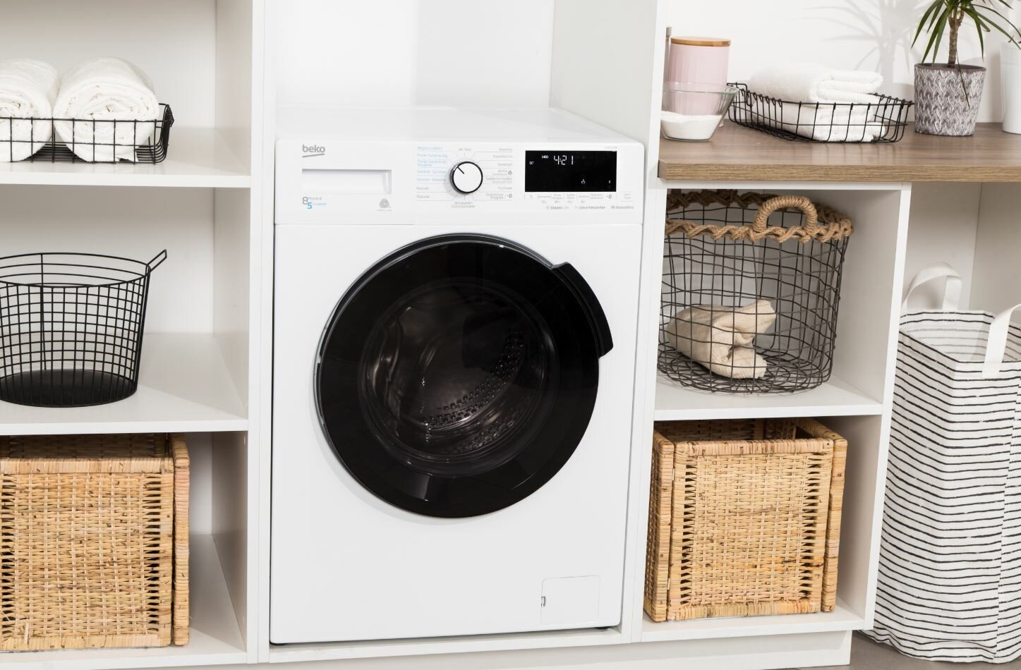 Pralko-suszarka BEKO HTV8712XW