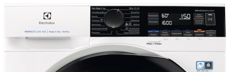 Pralko-suszarka ELECTROLUX EW8WN261BP