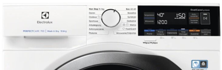 Pralko-suszarka ELECTROLUX EW7WN369SP