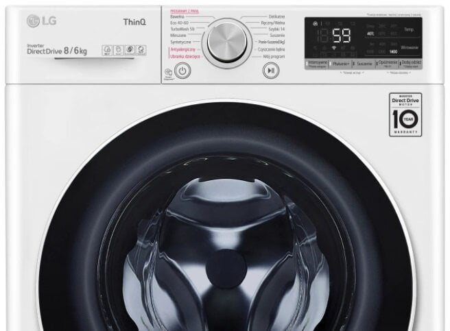 Pralko-suszarka LG F4DV508S0E