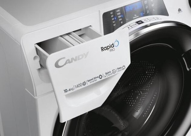 Pralko-suszarka CANDY RPW41066BWMBC-S