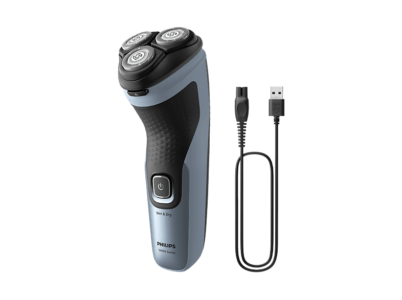 PHILIPS Series 3000X Scheerkoppen X3053/00 – Blauw