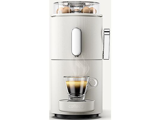 COFFEE B Globe - Machine à café (Blanc)