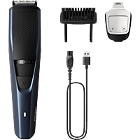 MediaMarkt PHILIPS Series 3000 Baardtrimmer Blauw BT3238/15 aanbieding