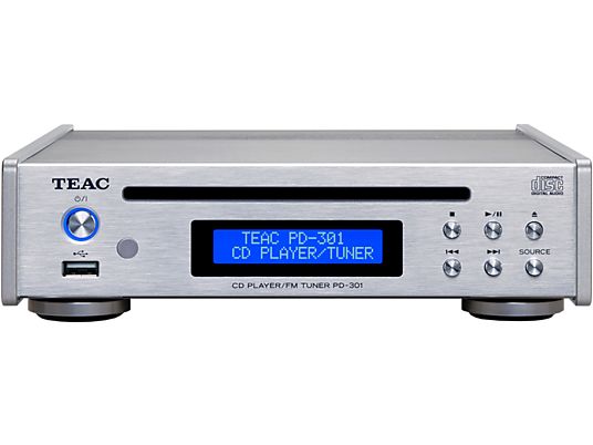TEAC PD-301DAB-X/S - Lecteur CD et tuner DAB/FM (Argent)