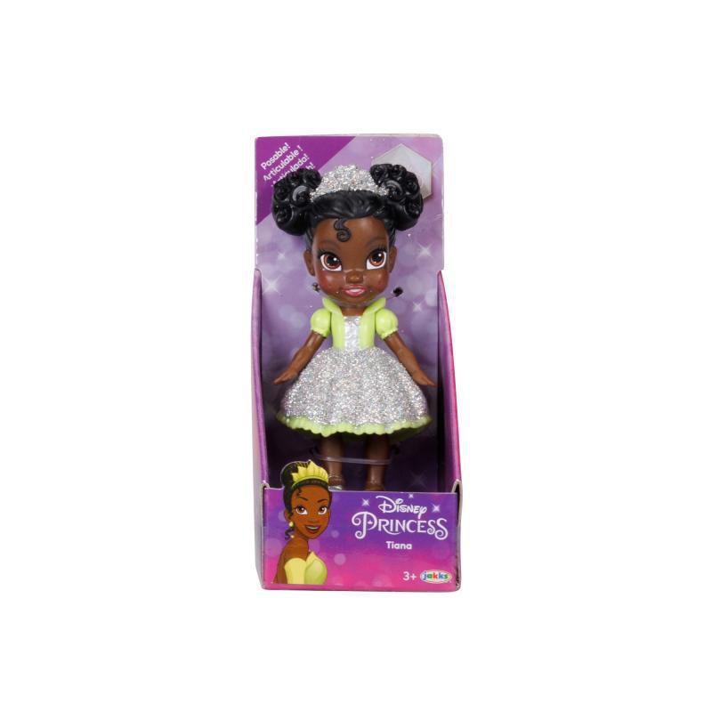 Disney Prinzessin Tiana Puppe in einer Box.