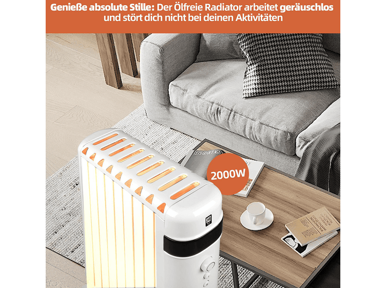 SHX SHX30ROF2000 Eco-Radiator SHX30ROF2000 2000 W Weiß (glänzend) — Foto 2 von 5