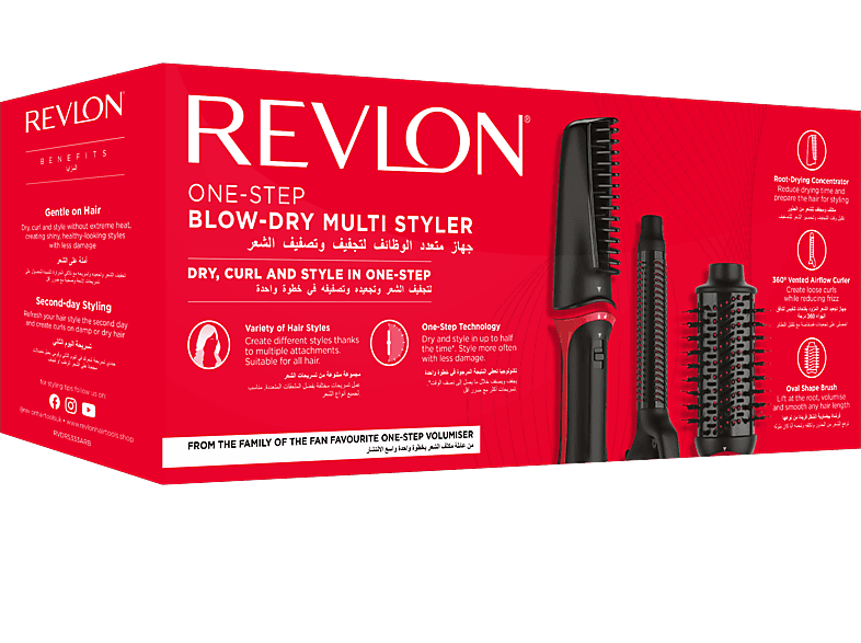 REVLON Rvdr5333e One Step Blow Dry 3'ü 1 Arada Saç Kurutma Ve Şekillendirme Cihazı_1