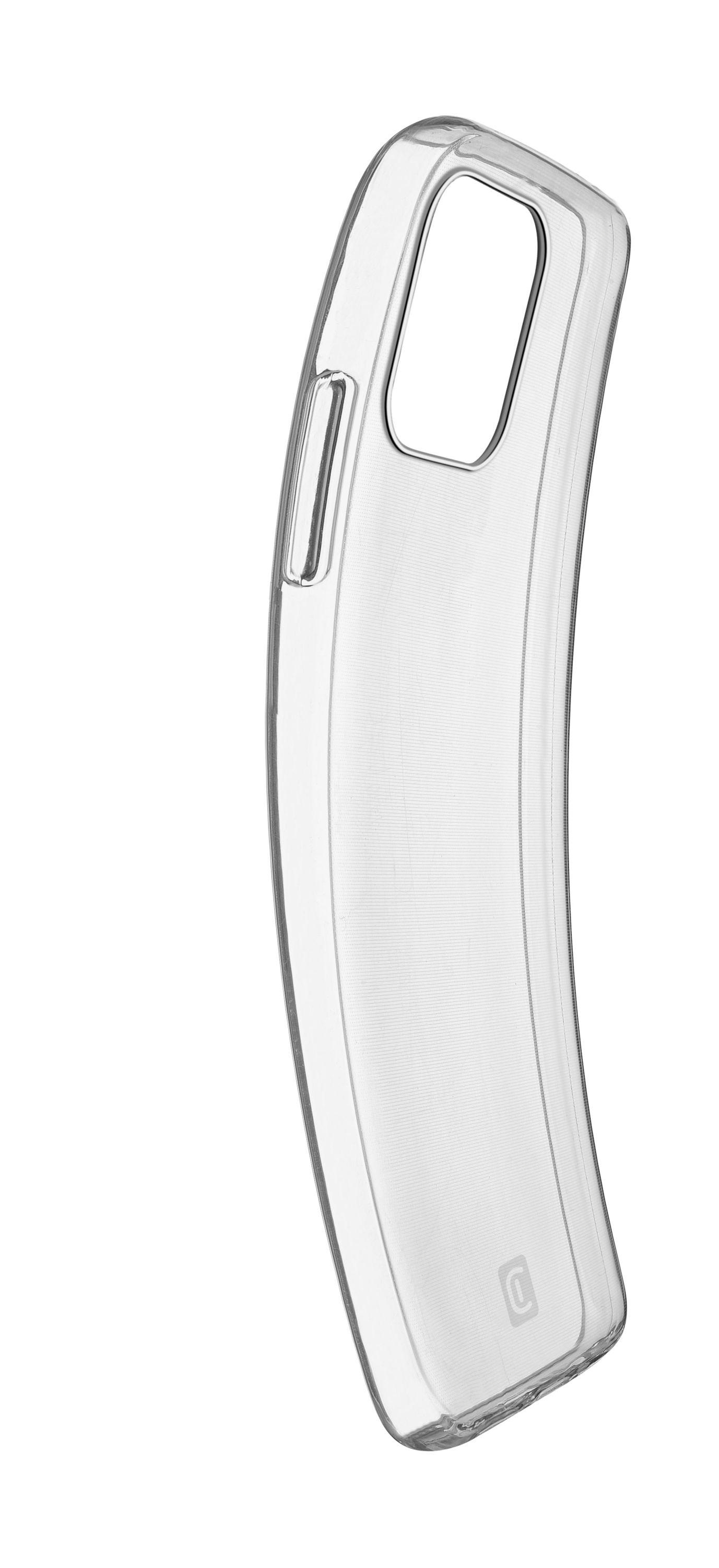 Transparente Handyhülle, Seitenansicht, freigestellt.