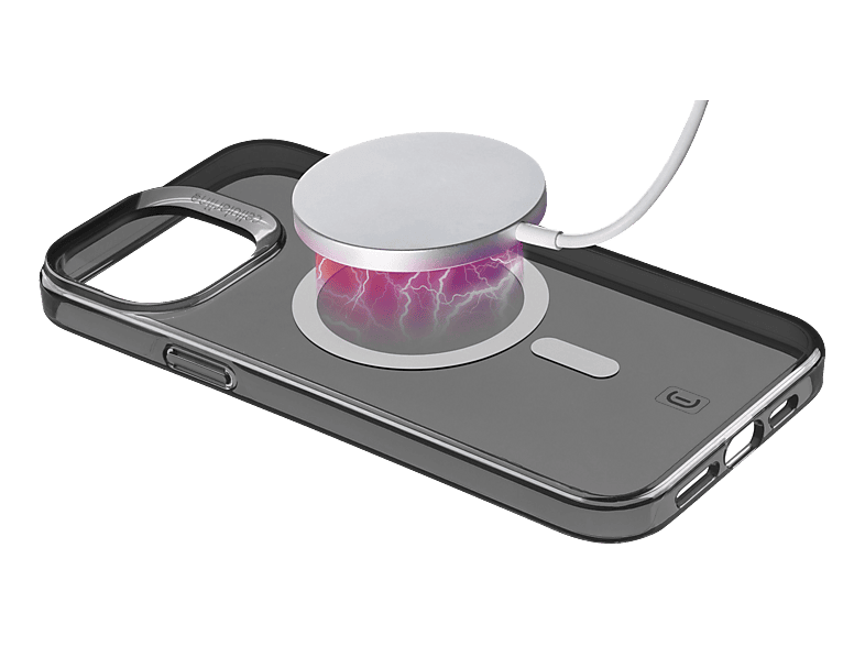 Thumbnail - CELLULAR LINE Gloss Mag, Backcover, Apple, iPhone 15 Pro, Schwarz