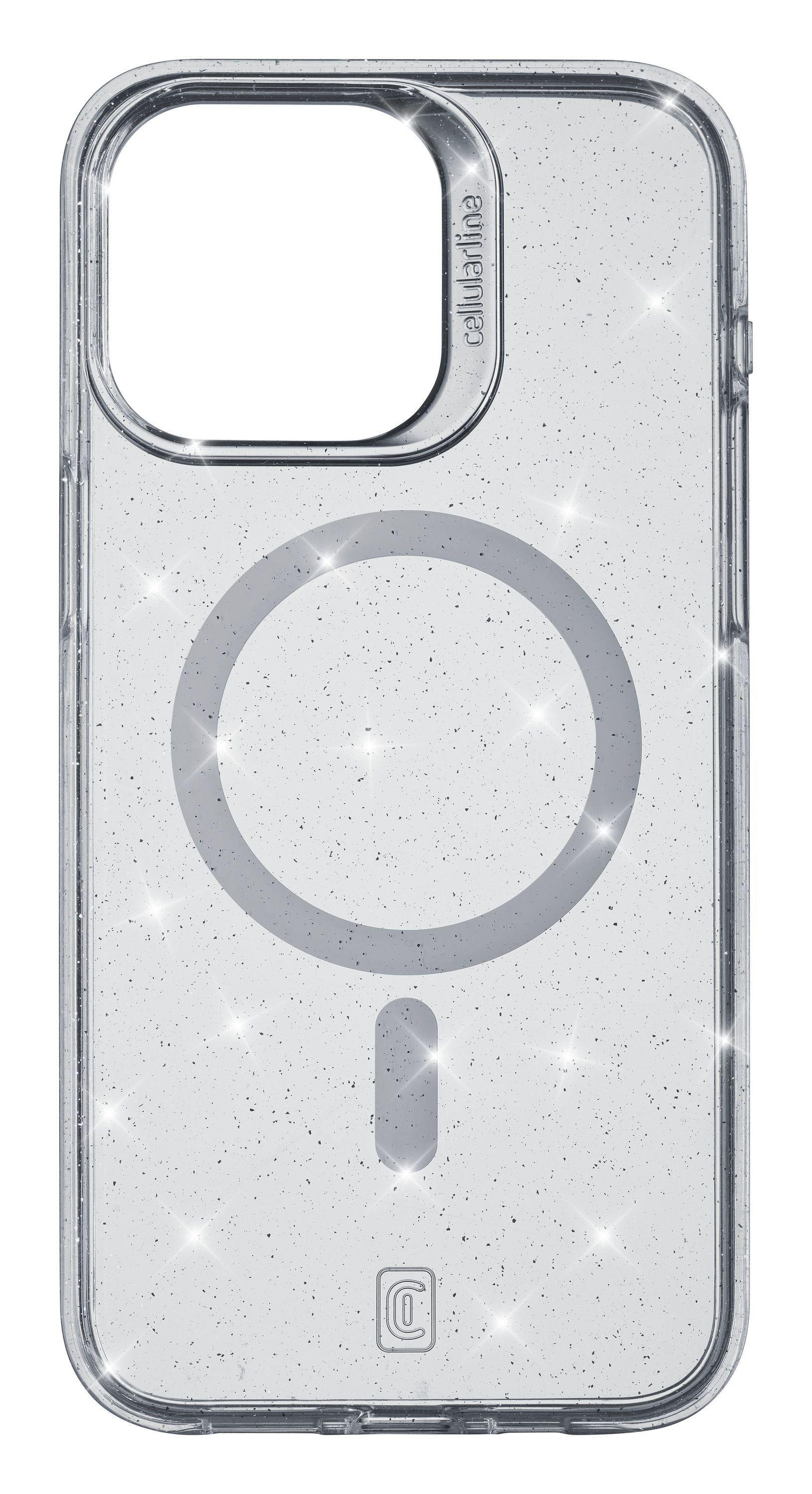 CELLULAR LINE Pro, Apple, 15 iPhone Mag, Sparkle Transparent Backcover