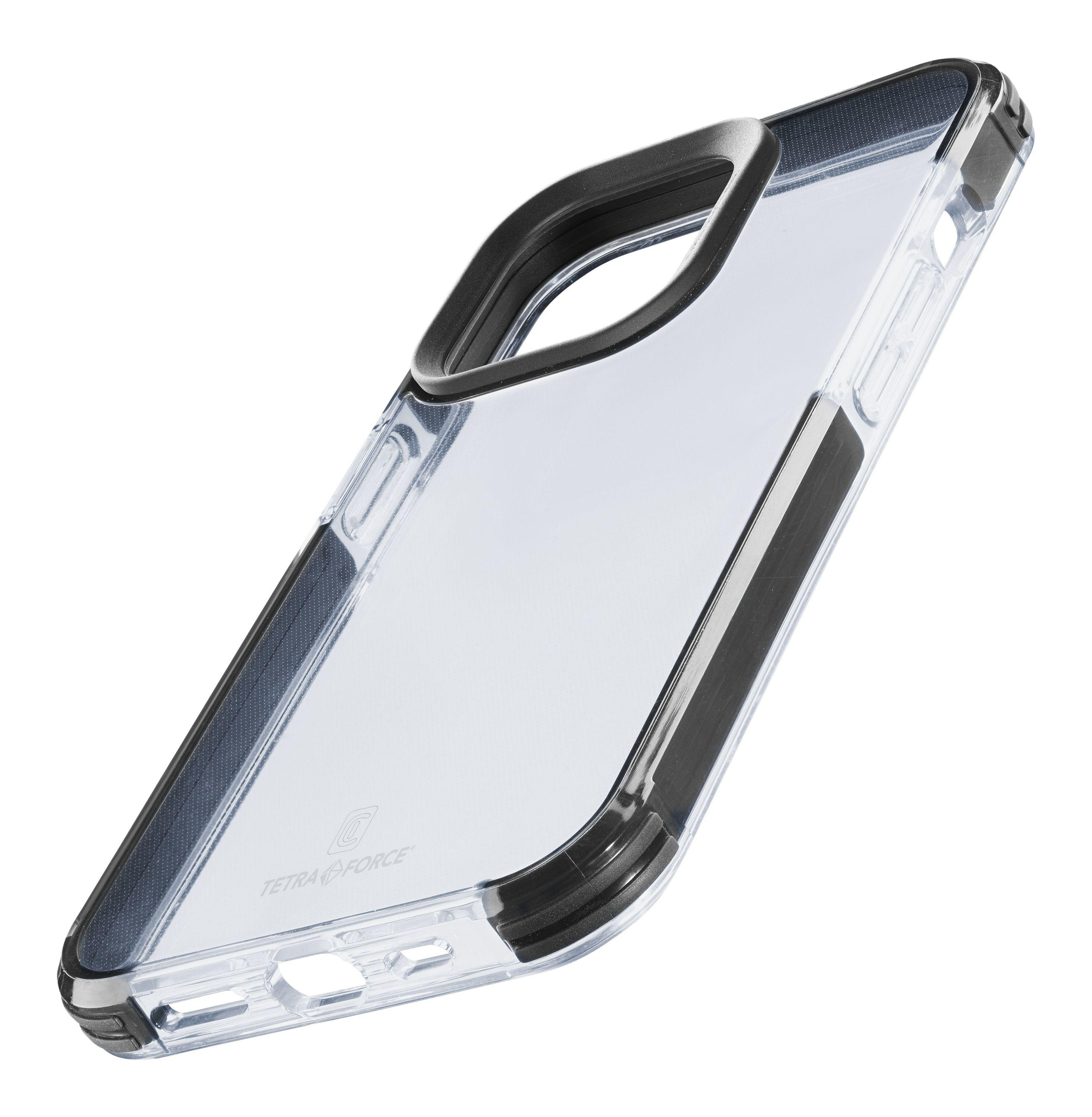 CELLULAR LINE Tetra Force 15 Backcover, Transparent Apple, iPhone Guard, Strong Plus