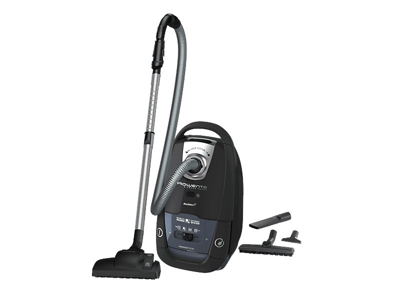 ROWENTA RO7755 Silence Force Allergy+ Kanister Staubsauger, maximale Leistung: 750 Watt