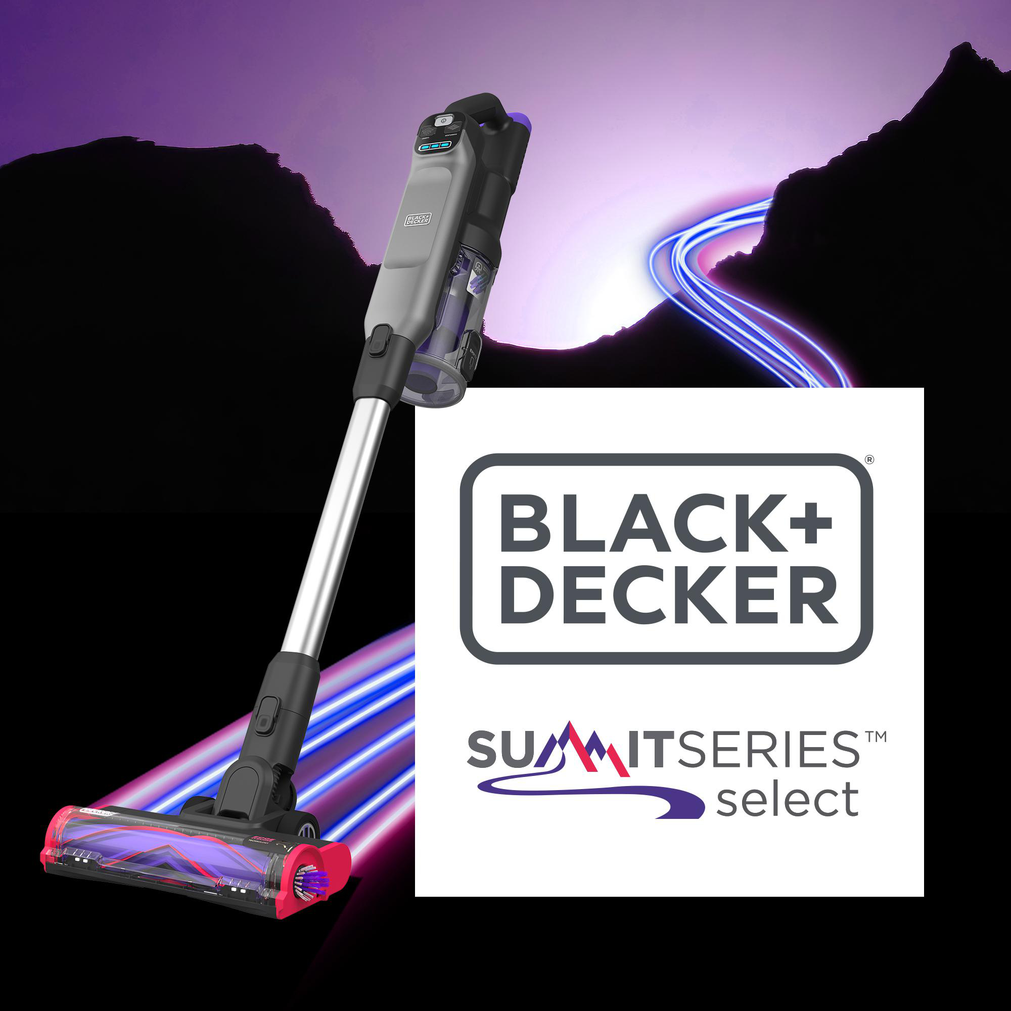 select Akkubetrieb Summitseries BLACK+DECKER BHFEA640WP Stielsauger, 4in1