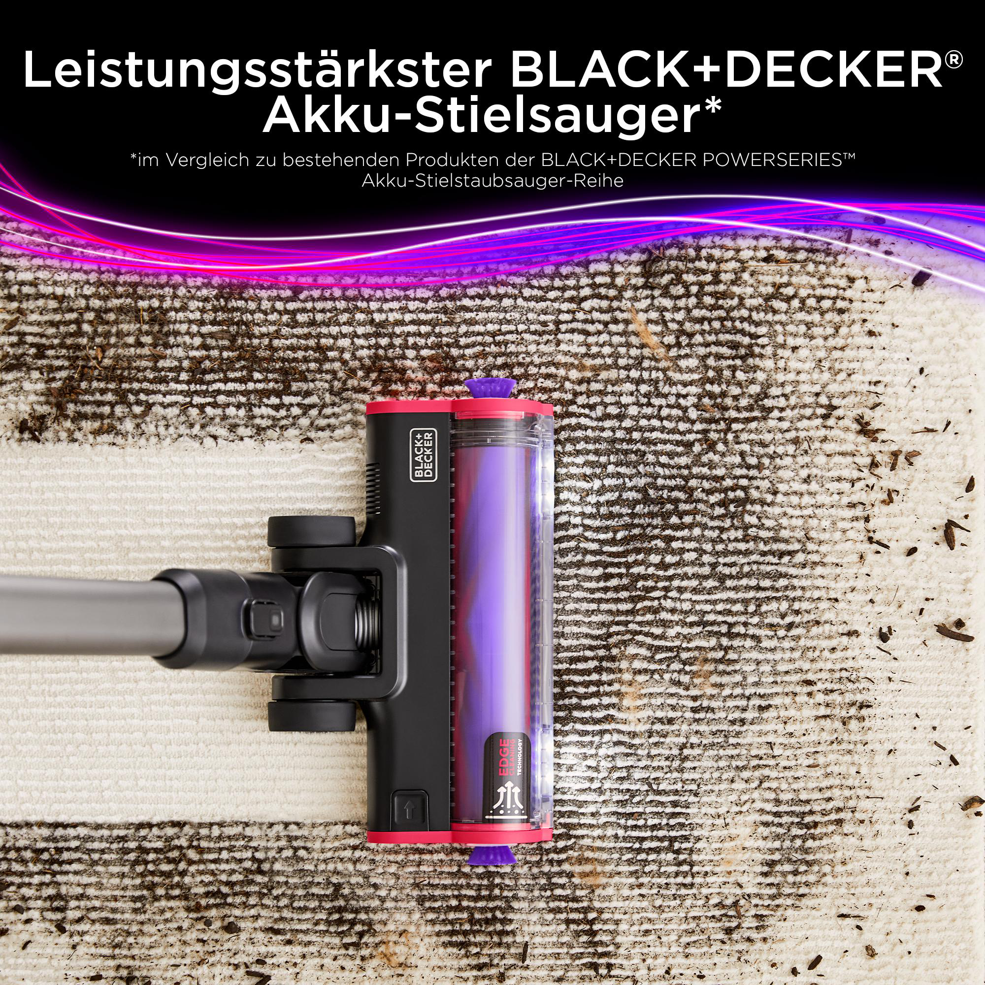 BLACK+DECKER BHFEA640WP select 4in1 Summitseries Stielsauger, Akkubetrieb