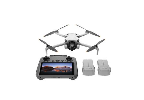 DJI Mini 4 Pro Grau RC | Mini-Kameradrohne, Fly 2) Combo More (DJI MediaMarkt Drohnen