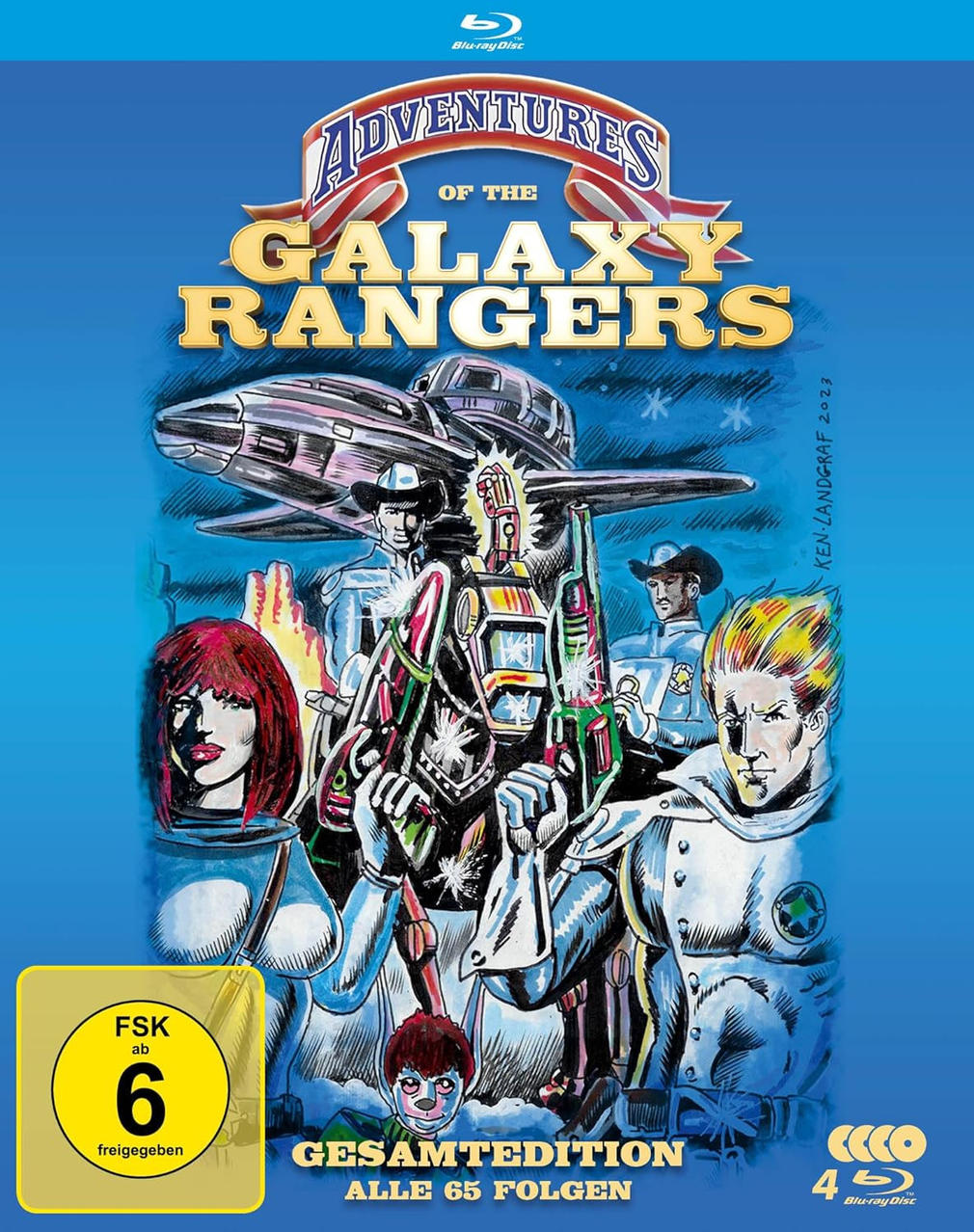 Blu-ray Folgen - Gesamtedition: 65 Rangers Galaxy Alle
