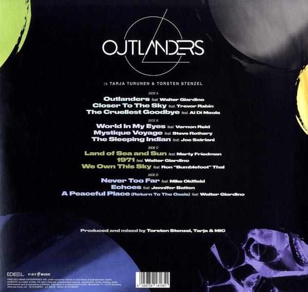 Outlanders-tarja - Outlanders (Ltd./180g/Gtf./Blue Curacao)  - (Vinyl)