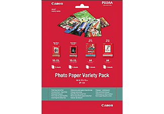 CANON Photo Paper Variety 10x15 + A4 Paket Fotoğraf Kağıdı