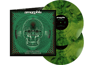 Amorphis - Queen Of Time - Live At Tavastia 2021 (Green Blackdust Vinyl) (Vinyl LP (nagylemez))
