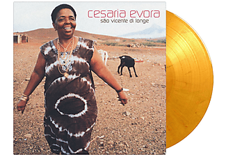 Cesária Évora - São Vicente Di Longe (180 gram Edition) (Orange & Black Marbled Vinyl) (Vinyl LP (nagylemez))