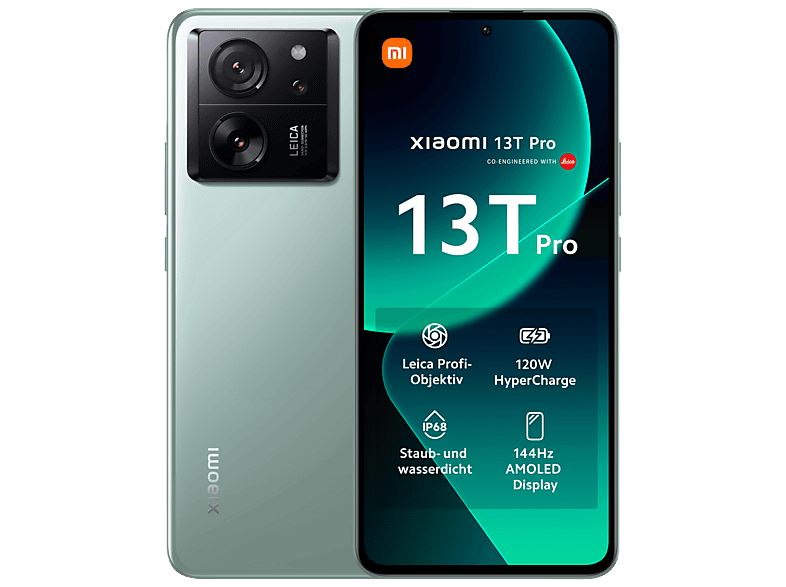 XIAOMI 13T Pro 512 GB Meadow Green Dual SIM