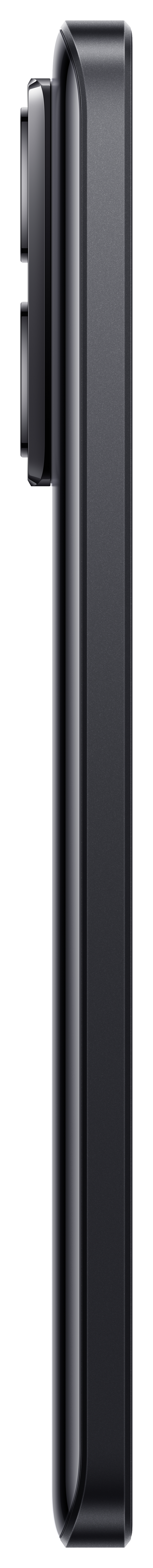 Ein schwarzes, rechteckiges Gerät, möglicherweise ein Telefon oder ein tragbares Gerät, mit Kameralinsen.