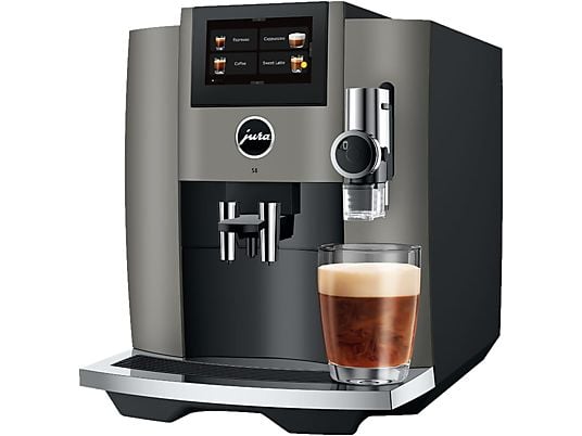 JURA Machine à café automatique S8 Dark Inox (SB)