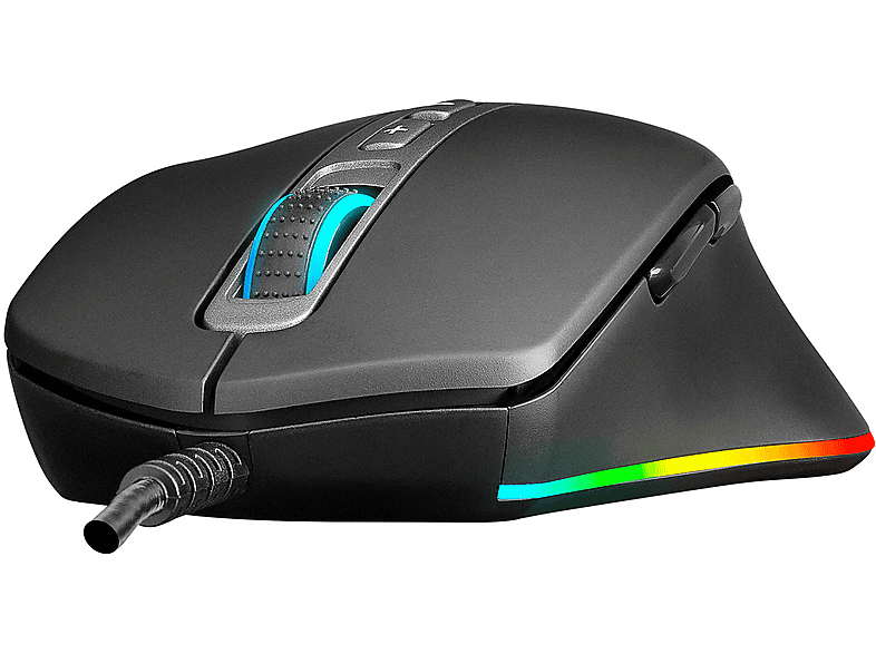 RAMPAGE SMX-R58 Eagle Usb 10000dpi RGB Ledli Makrolu Gaming Oyuncu Mouse Siyah_2