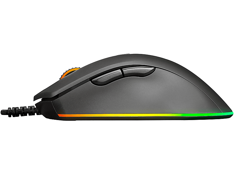 RAMPAGE SMX-R58 Eagle Usb 10000dpi RGB Ledli Makrolu Gaming Oyuncu Mouse Siyah_3